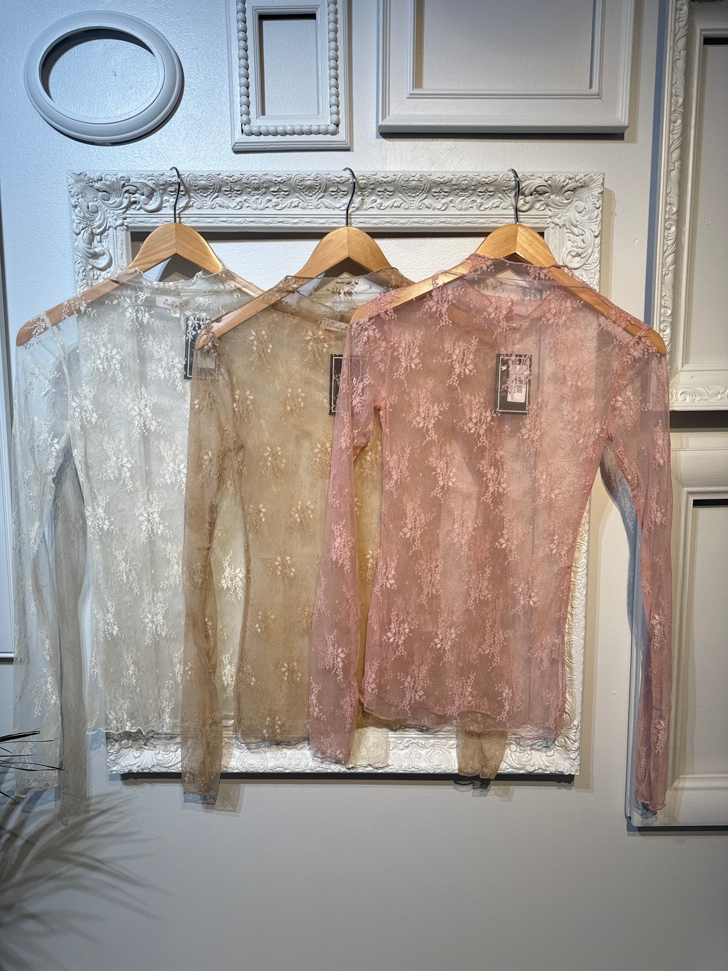 Mesh Lace Top
