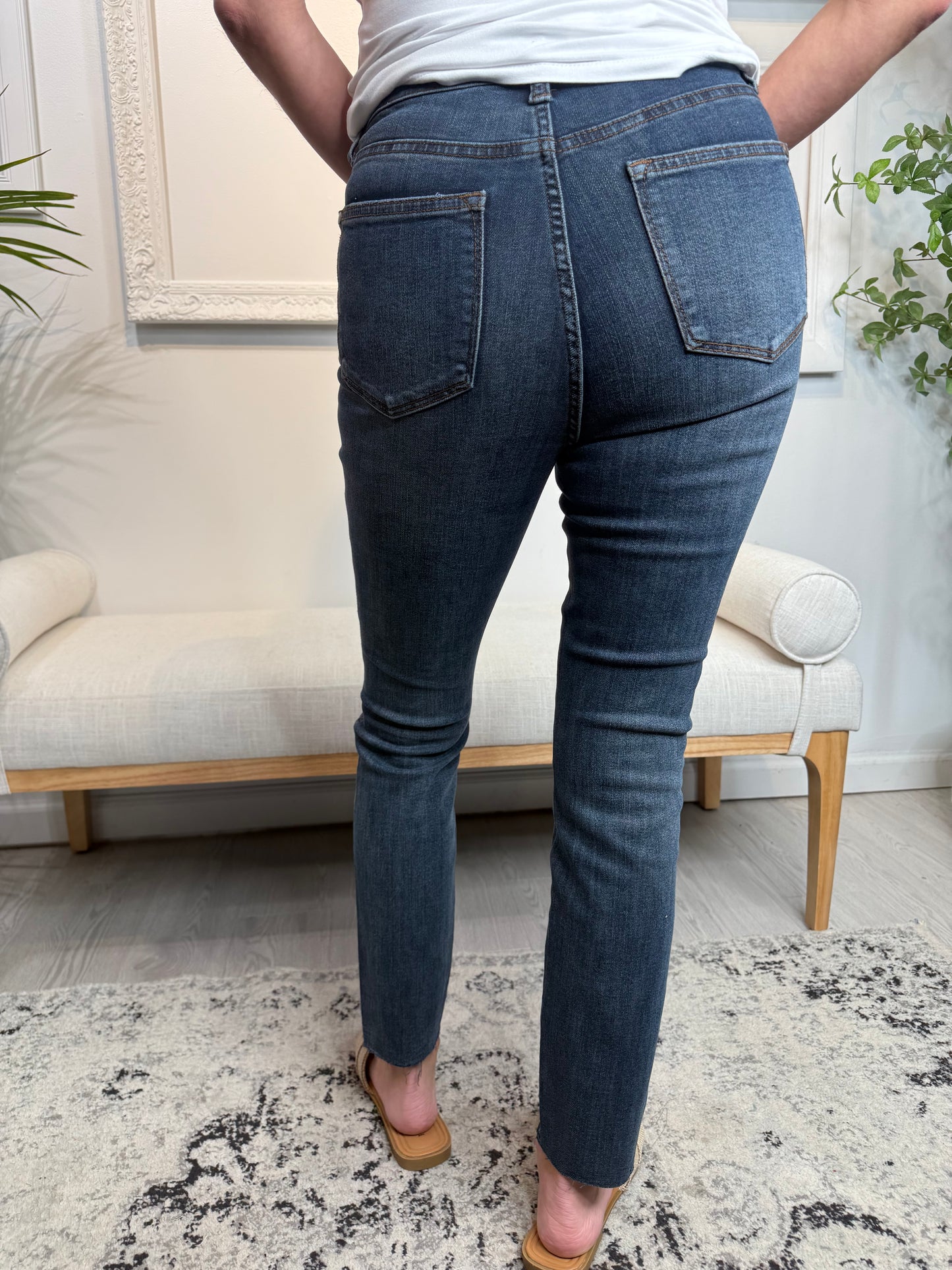 HW Tummy Control Step Hem Skinny, Judy Blue
