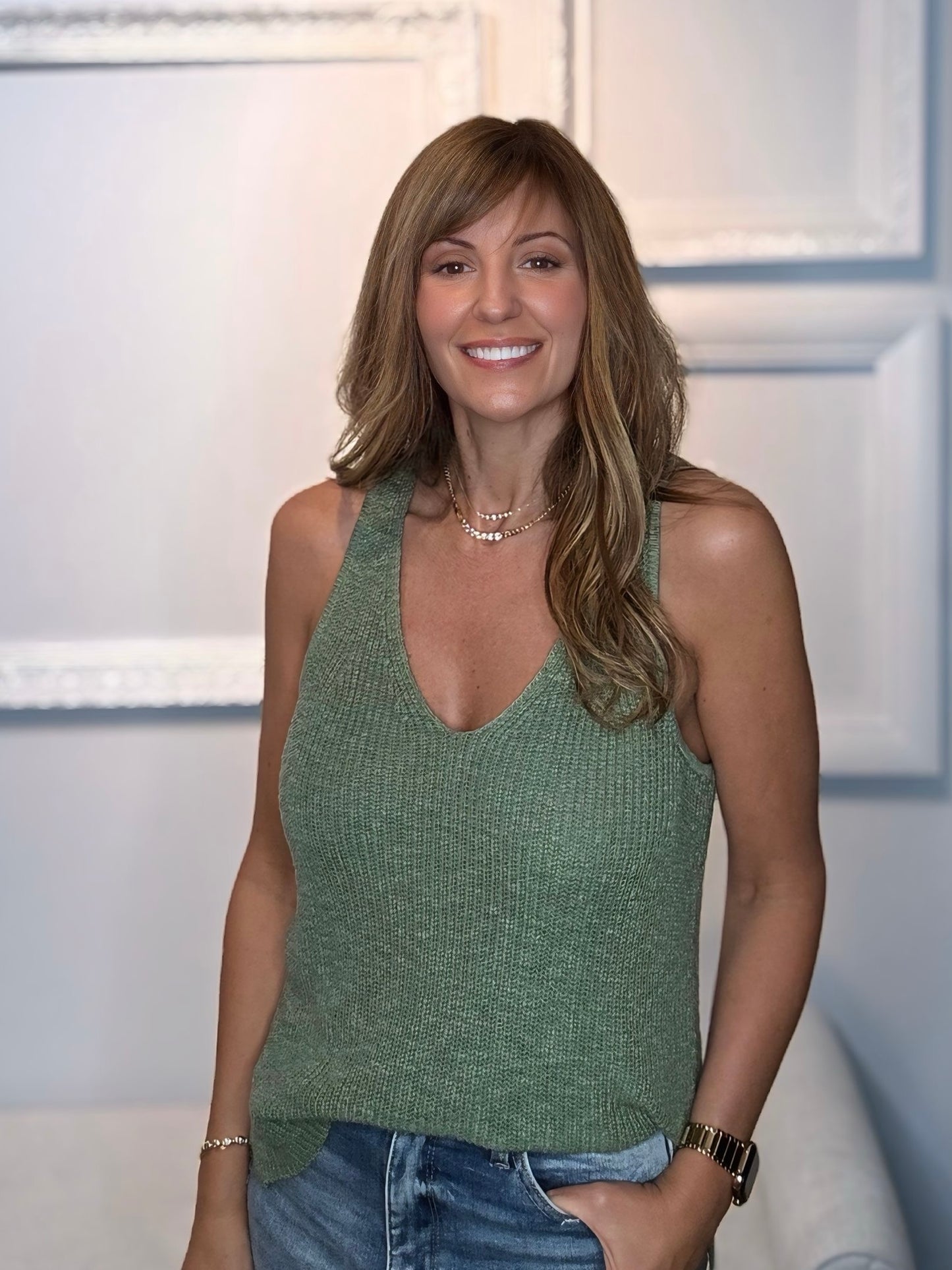 Cassidy Lightweight, Knit Tank