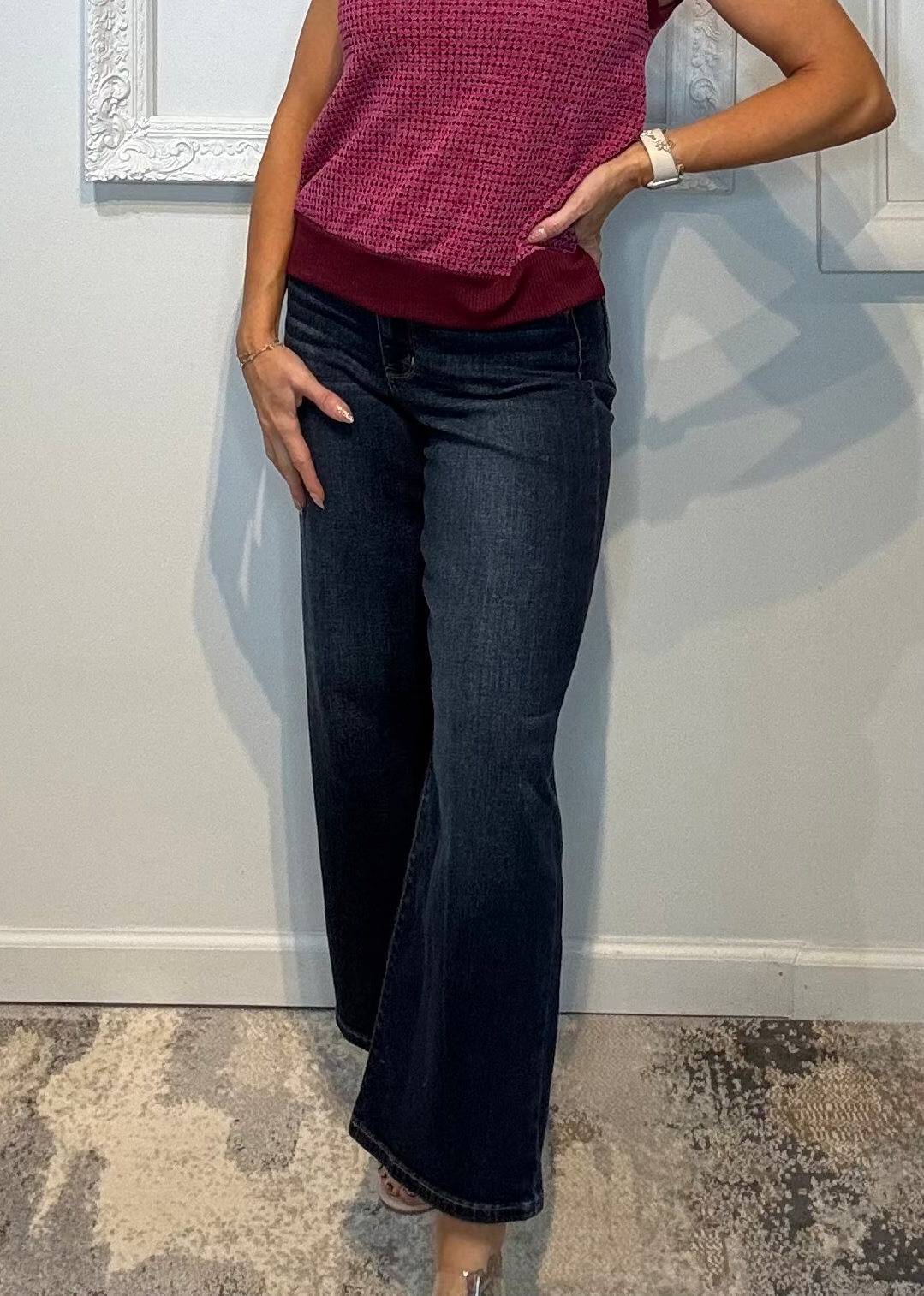 Judy Blue HW Ankle Wide