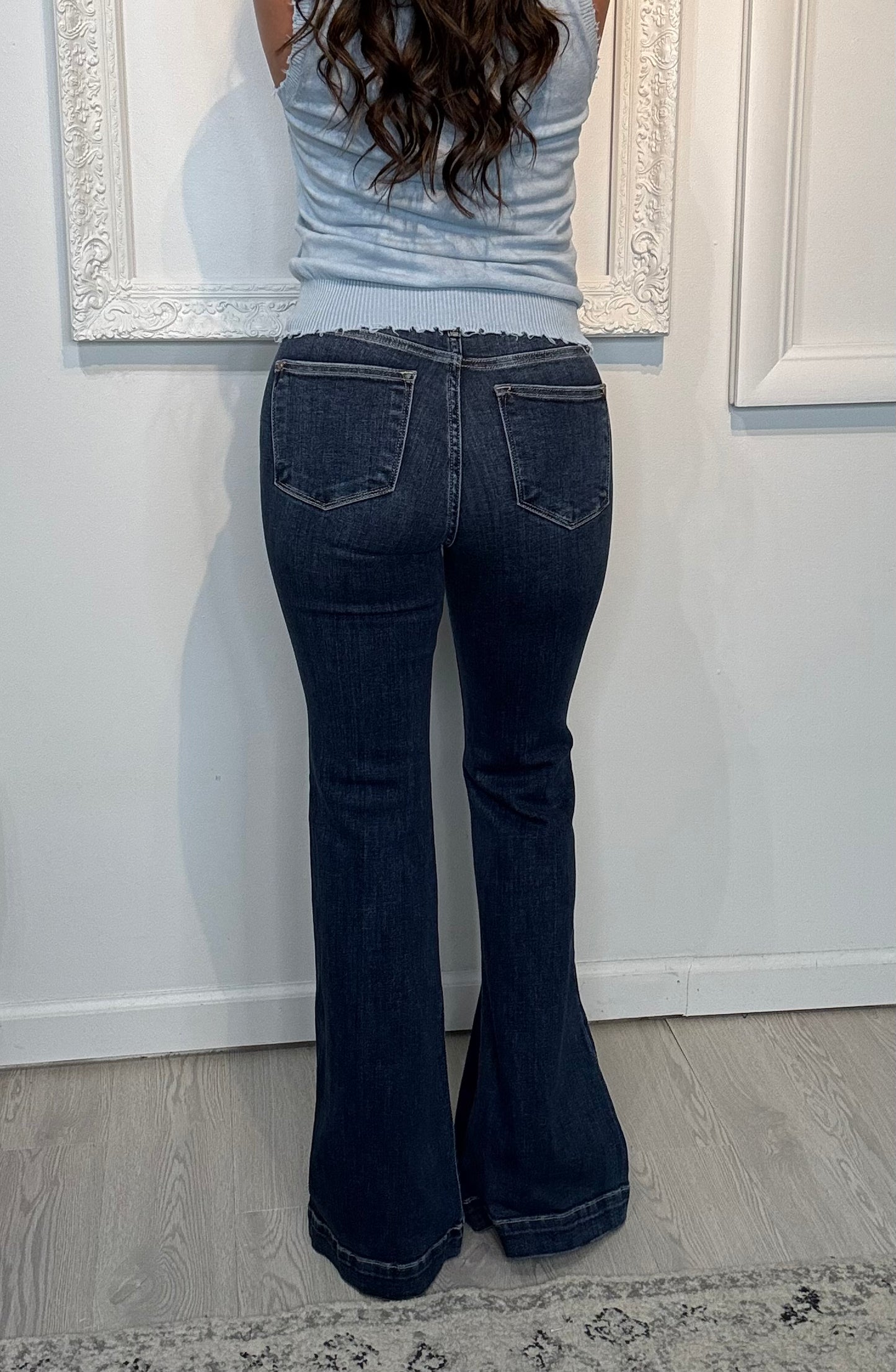 Judy Blue HW Trouser Flare