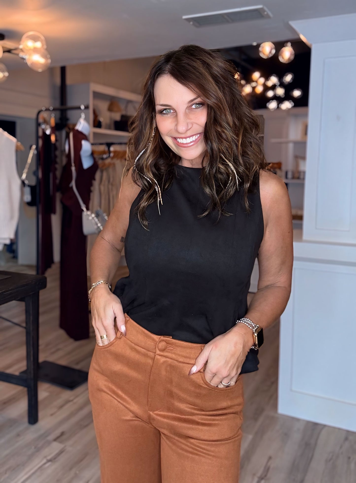 Tamra Suede Pants