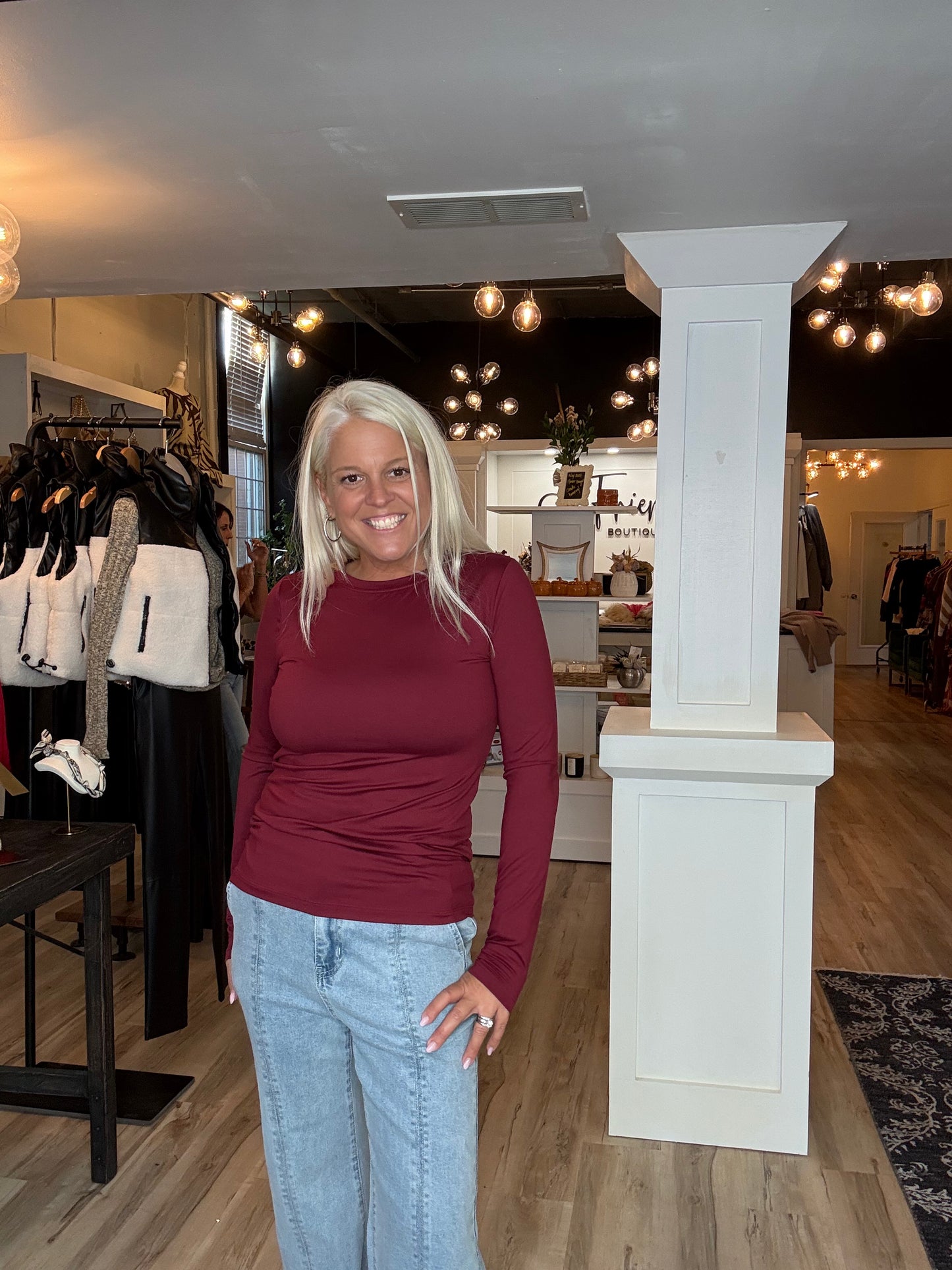 Brushed Microfiber Tee