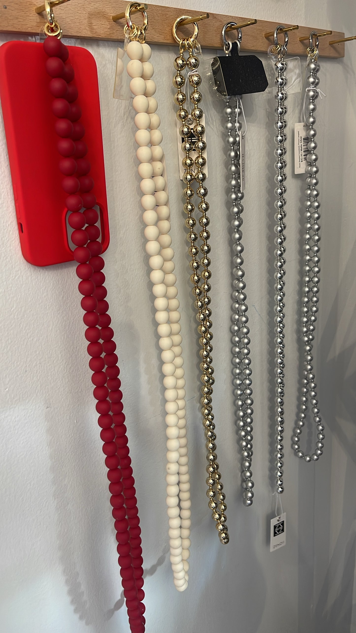 Resin Beaded Crossbody Phone Lanyard - GirlFriends Boutique