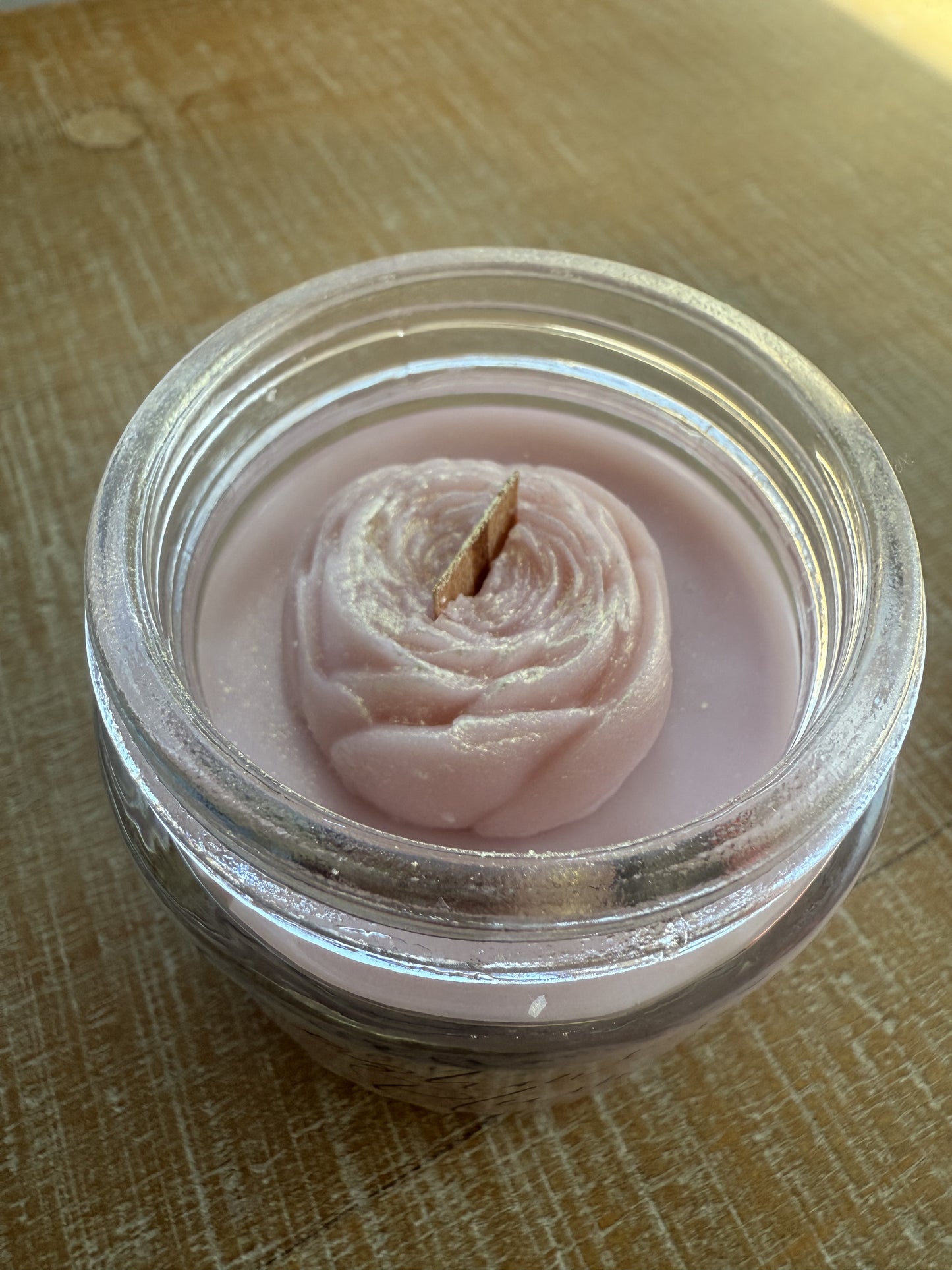 Flower 3.5 oz candle