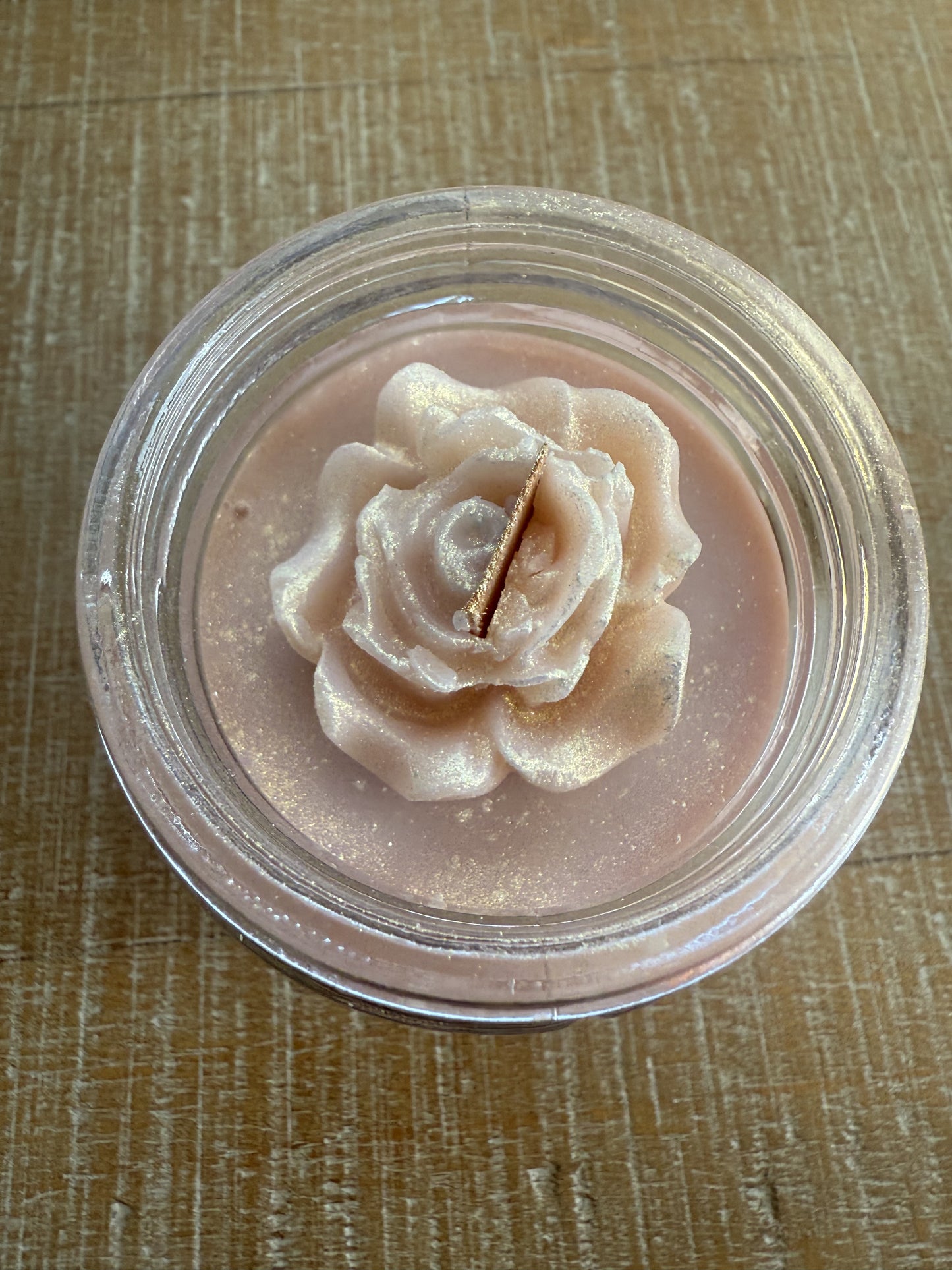Flower 3.5 oz candle