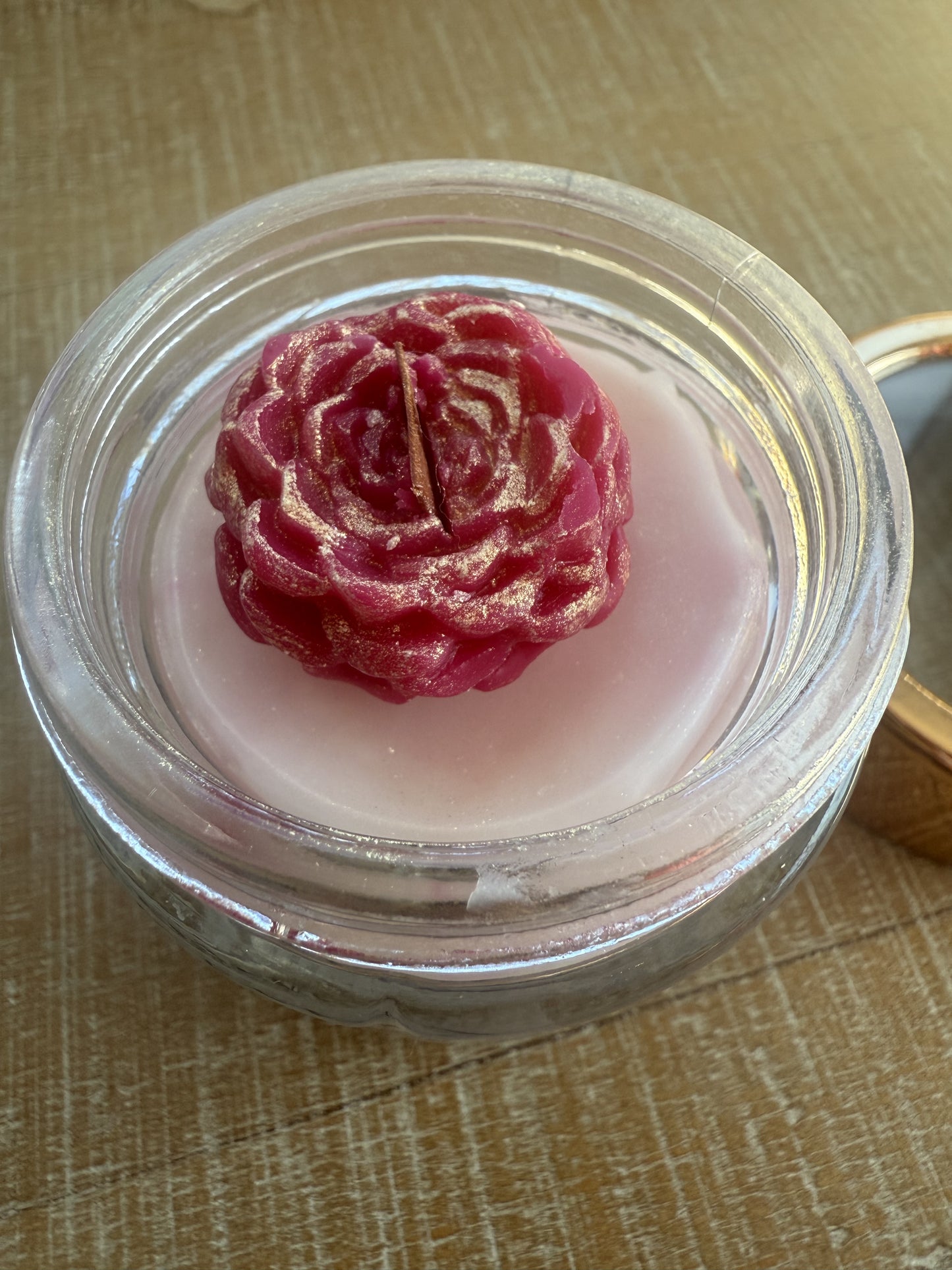 Flower 3.5 oz candle