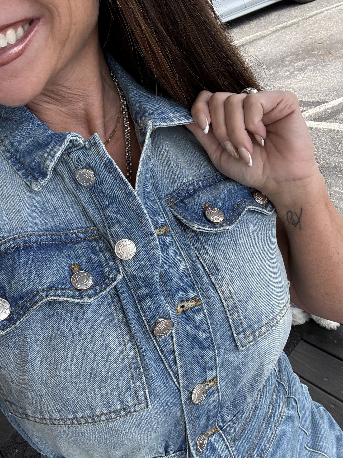 Zayla Denim Jupsuit