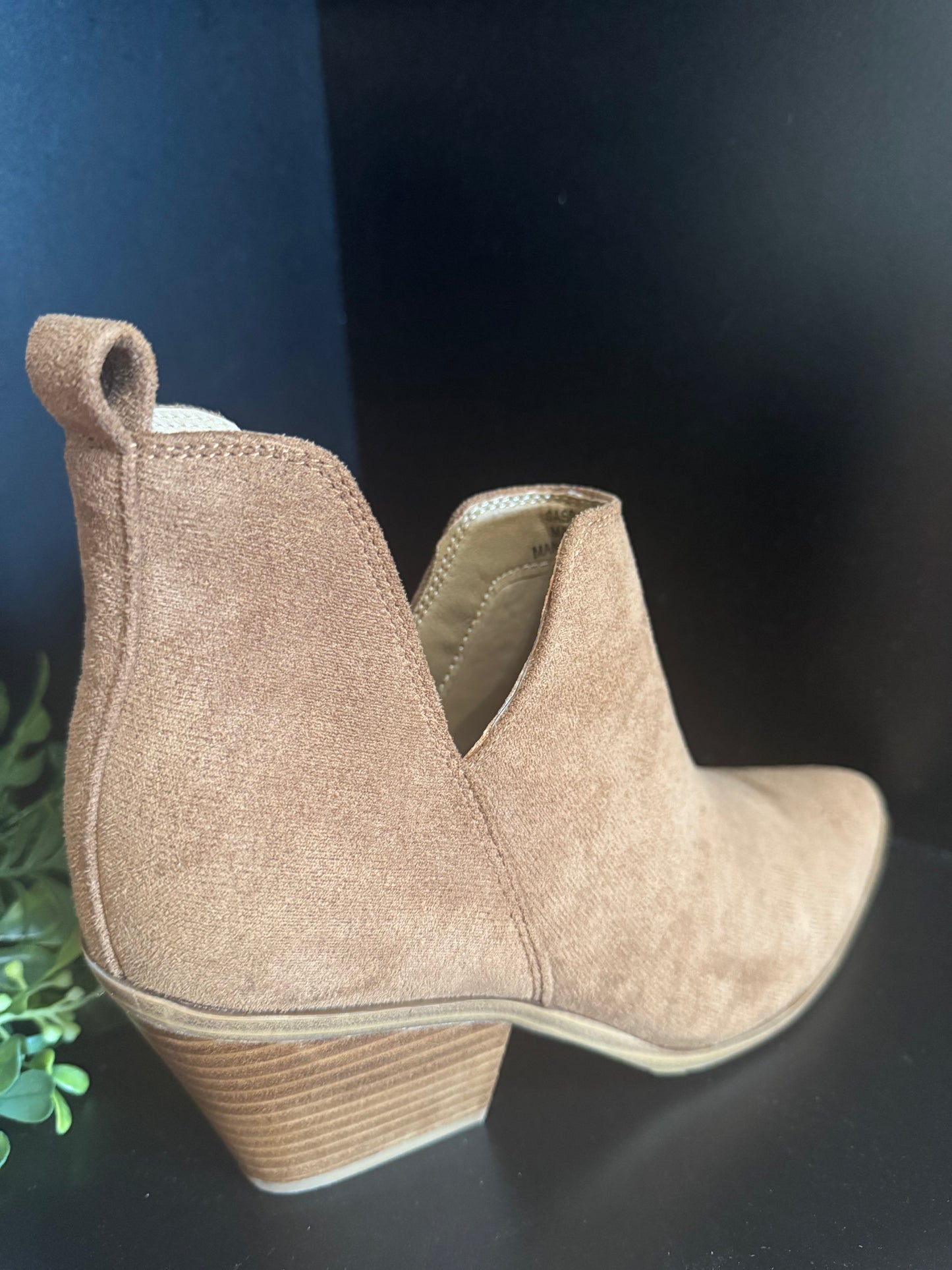 Sassy Pants Tobacco Faux Suede by Corkys