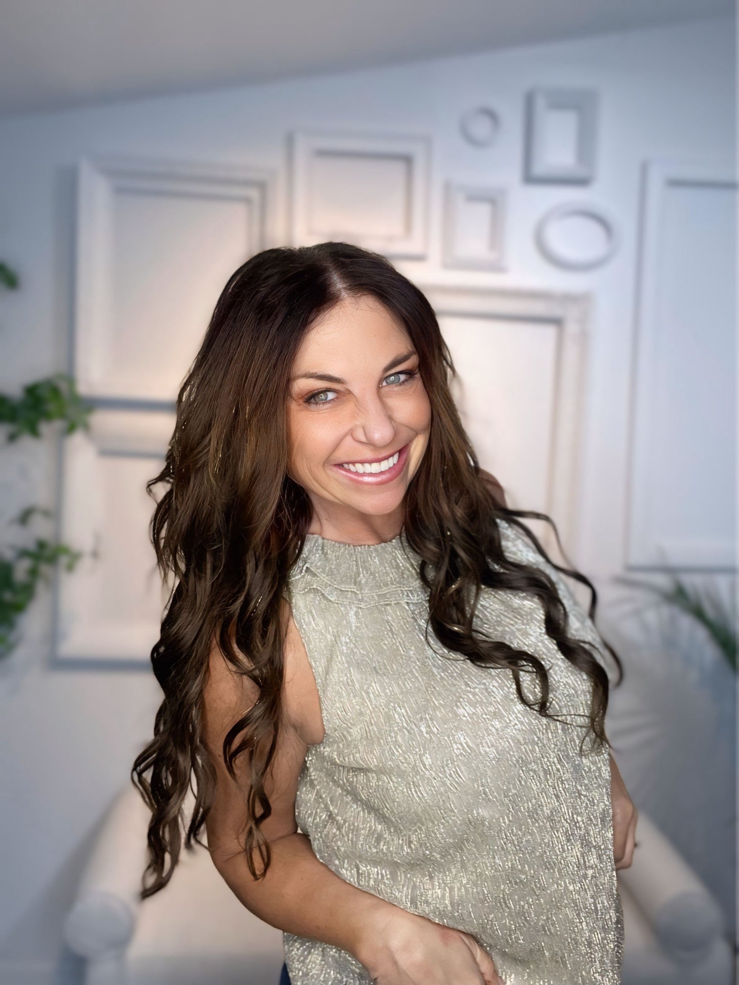 Rylie Metallic Tank