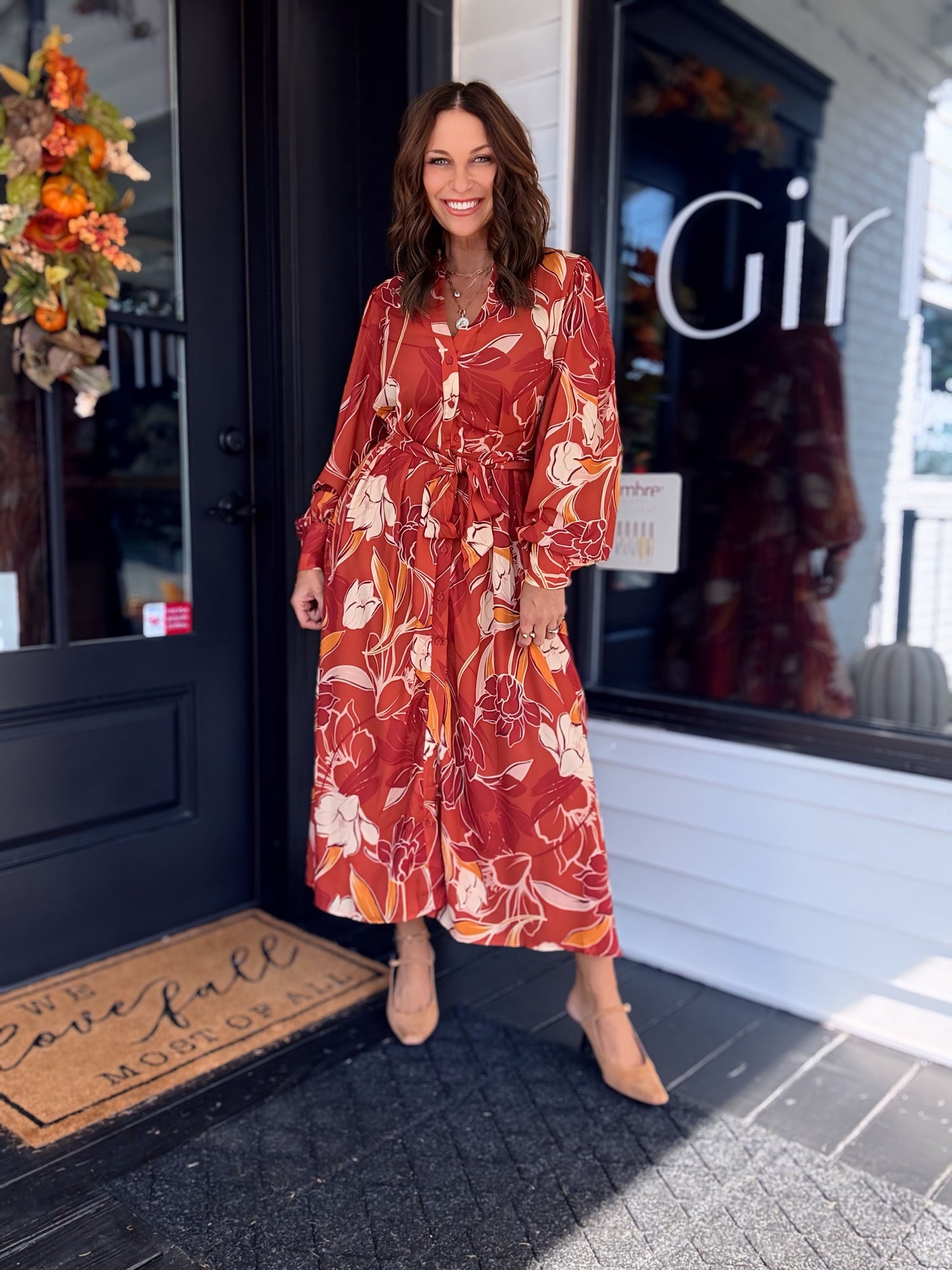 Maisie Floral Midi