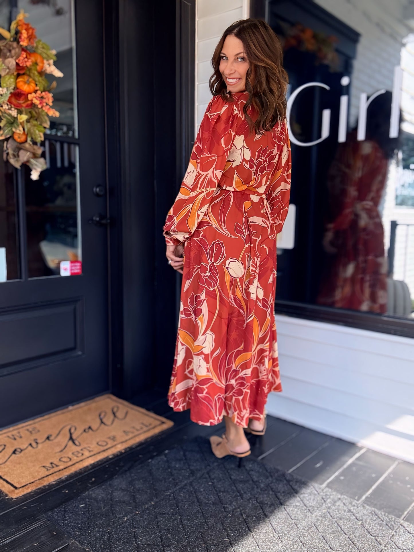 Maisie Floral Midi