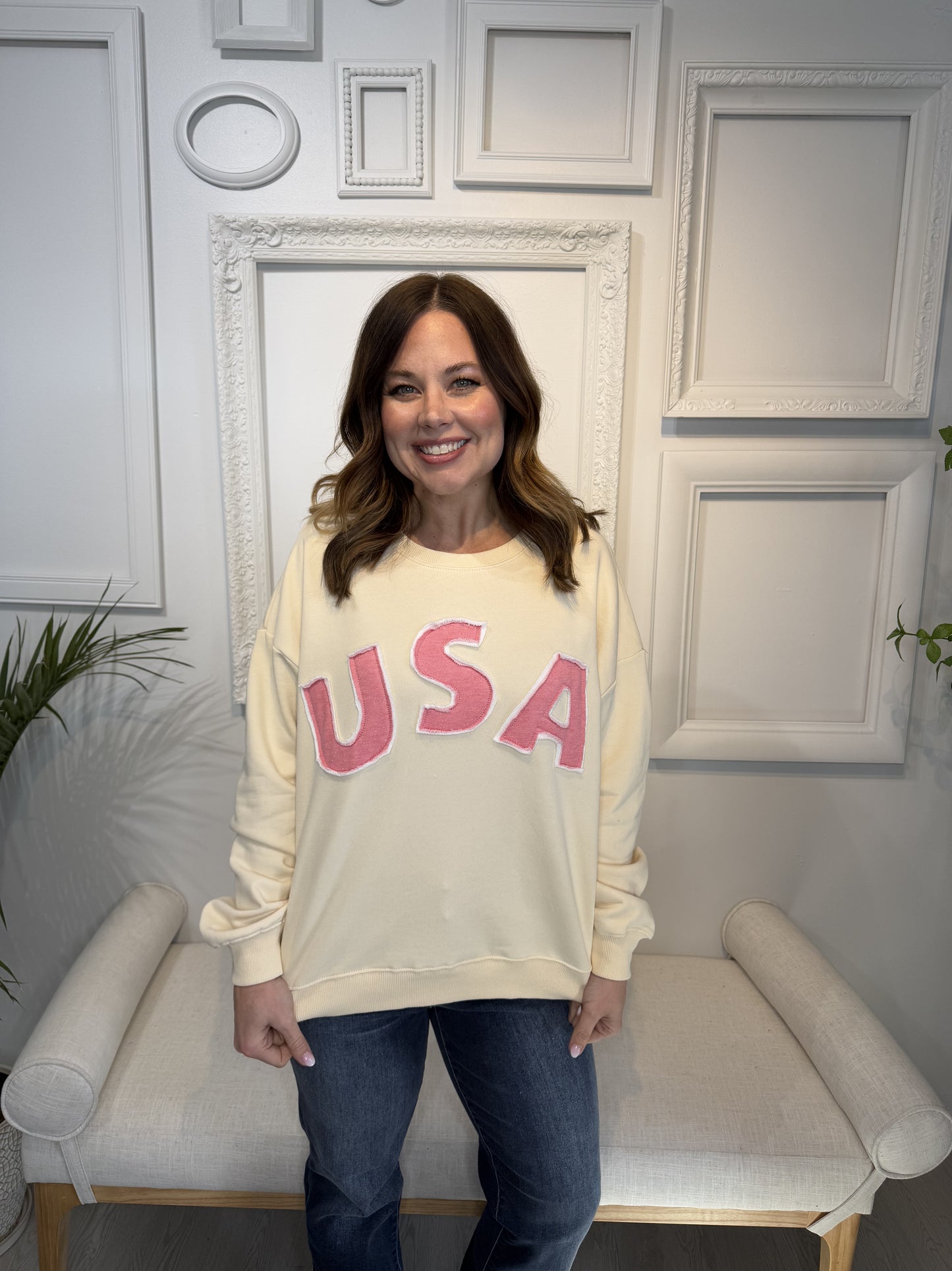USA Patch Pullover