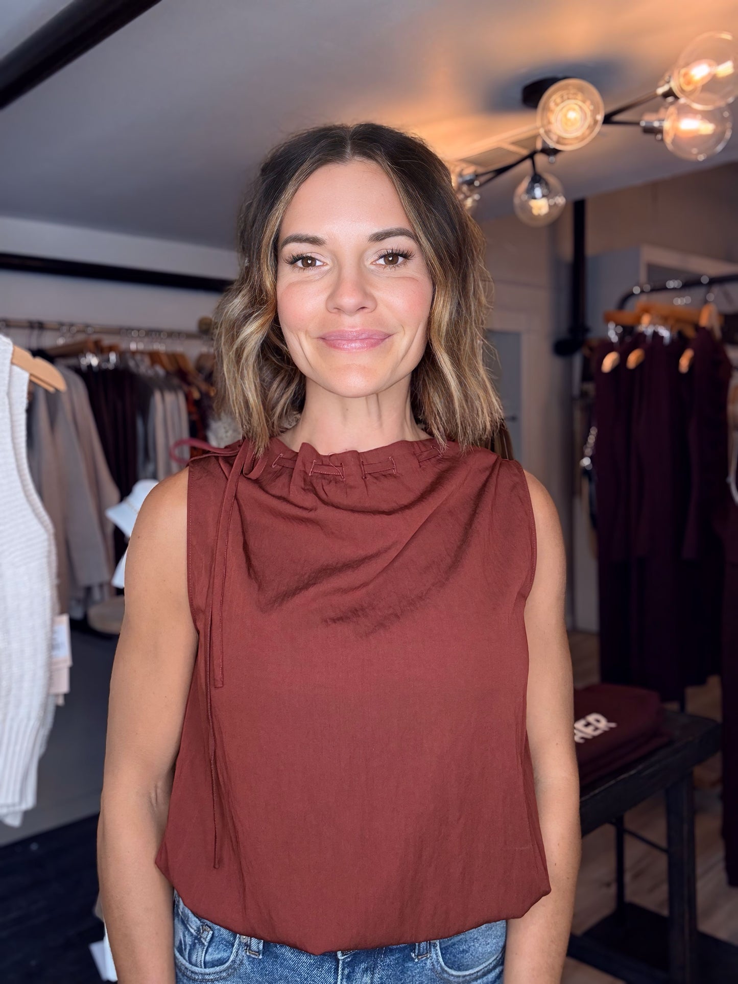 Haley Mock Neck