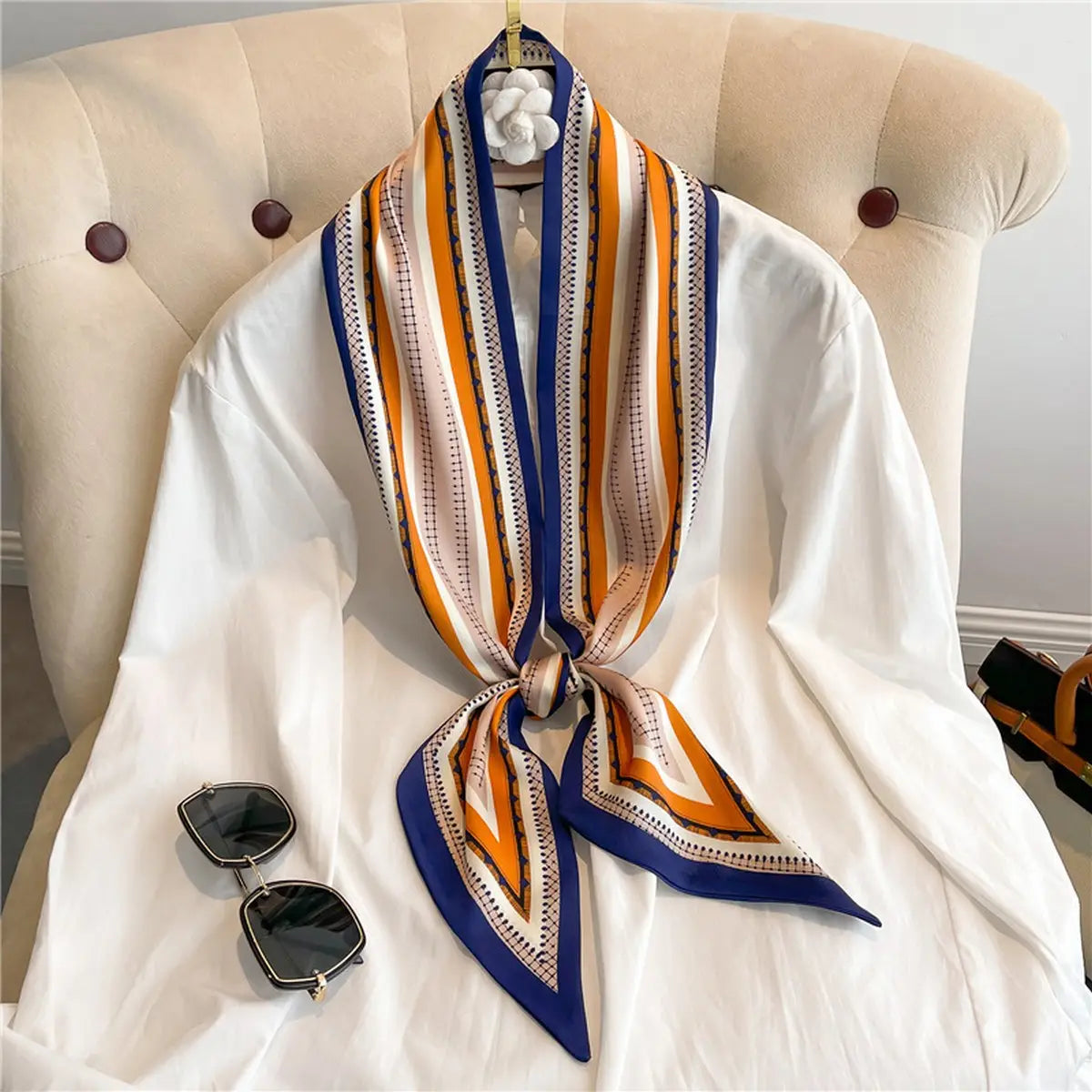 Skinny Silk Scarf