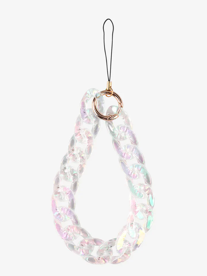 Holographic Phone Wristlet Charm