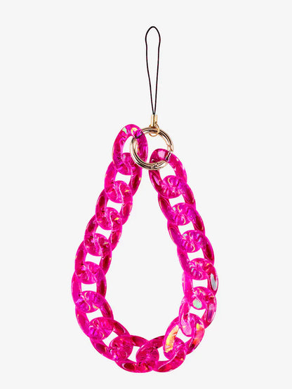 Holographic Phone Wristlet Charm