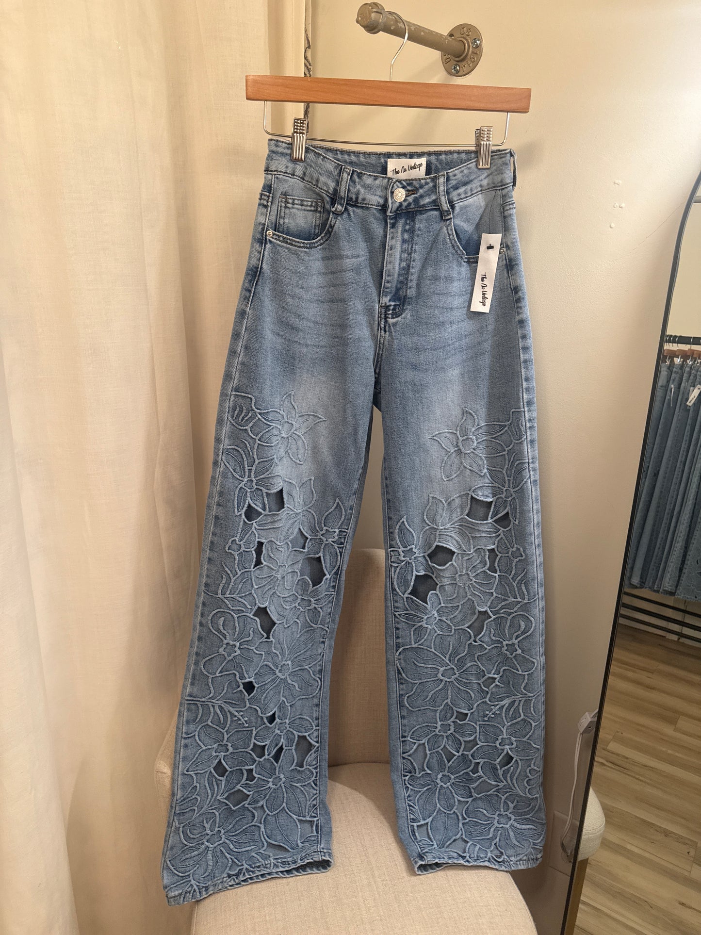 La Rosa Canyon Lace Denim