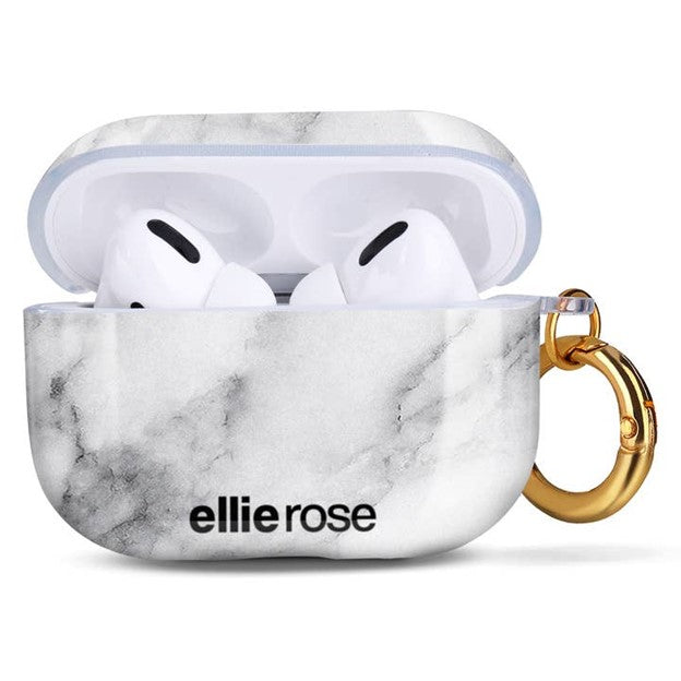 Airpods Pro Case -  White Marble