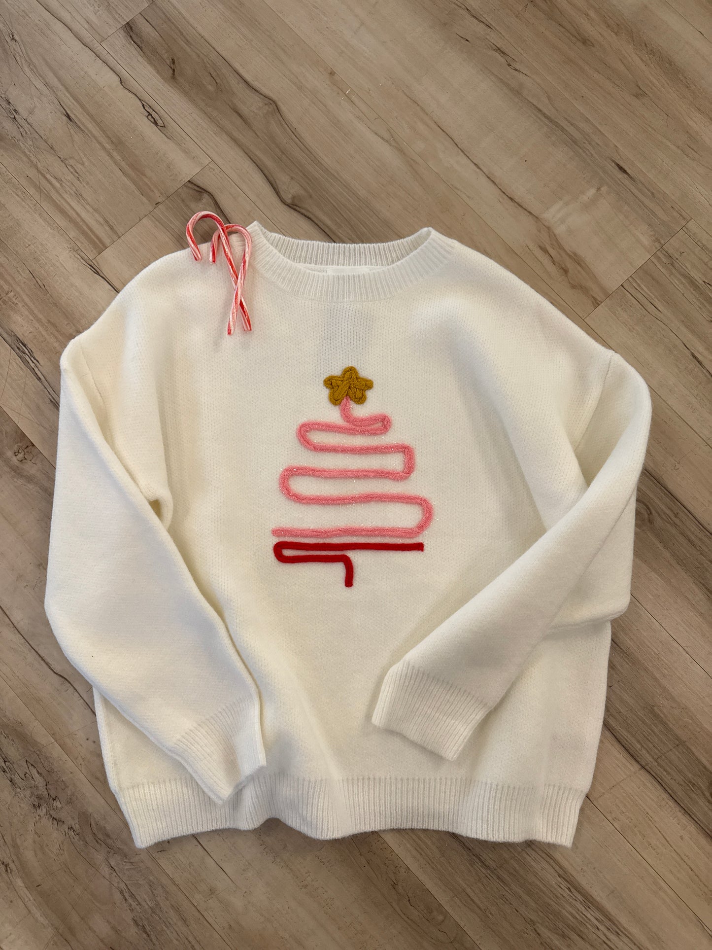 Tree Accent Sweater