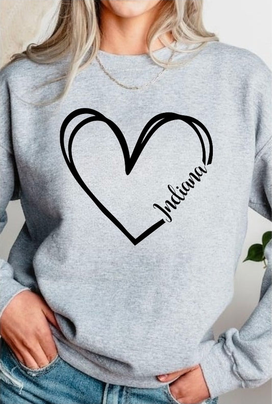 Indiana Sweatshirt, Gray