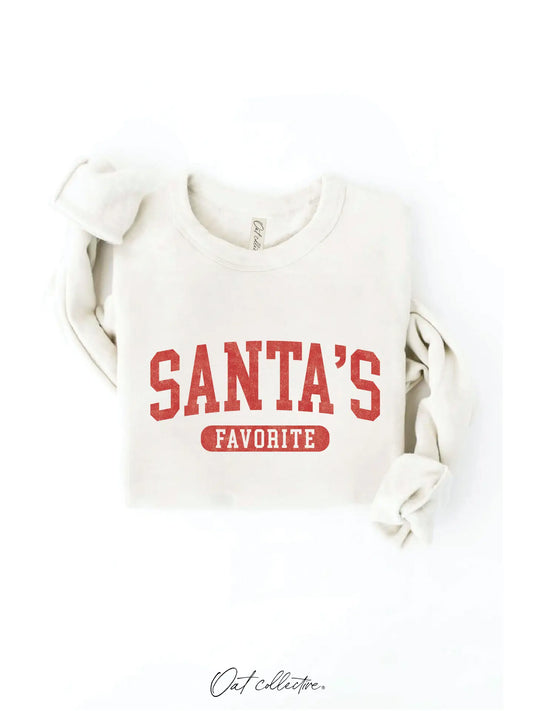 Santa's Favorite Graphic Sweatshirt