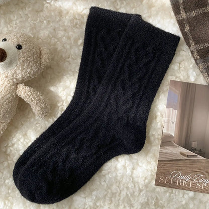 Heart Knit Socks