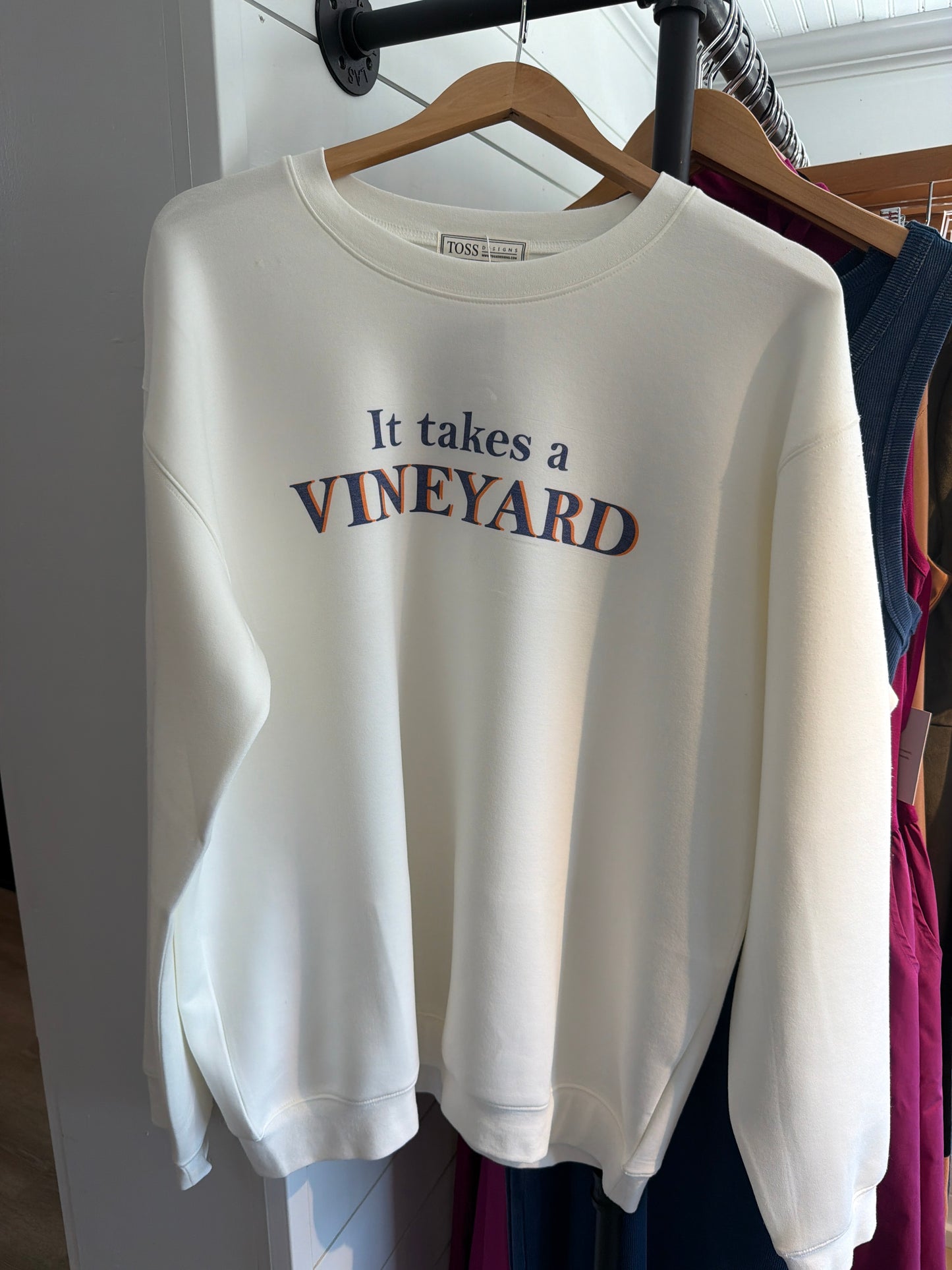 It Takes A Vineyard Graphic