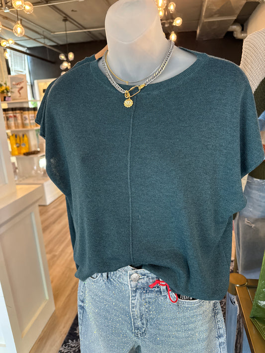 Cap Sleeve Sweater