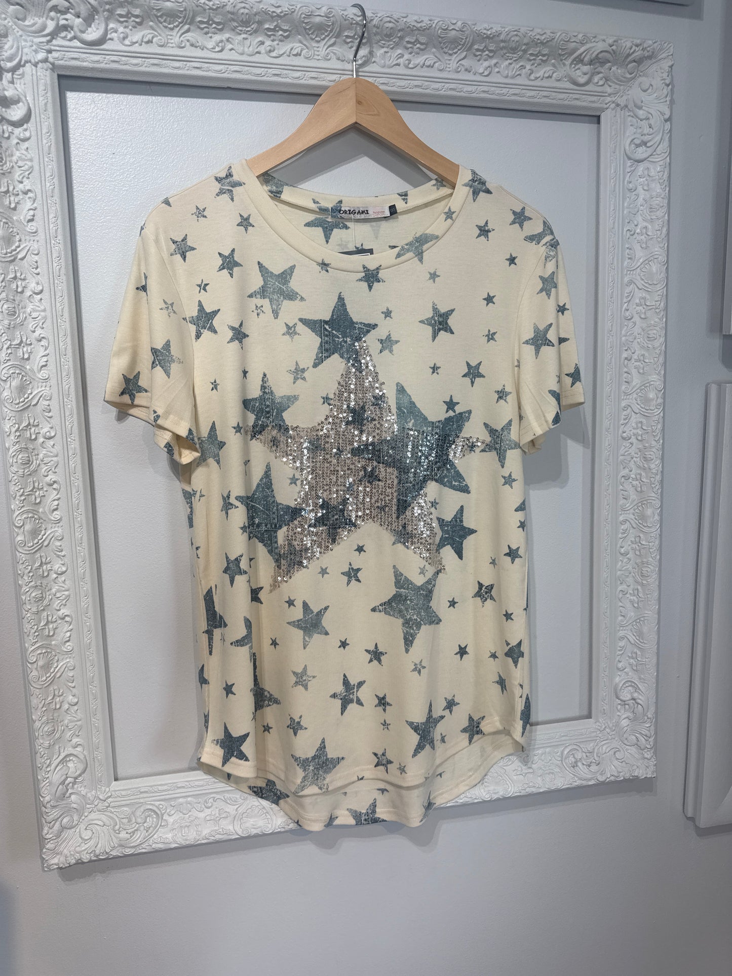 Sequin Star Tee