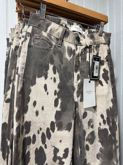 Cow Print Classic Straight