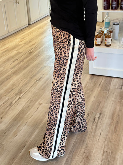 Animal Print Straight Leg