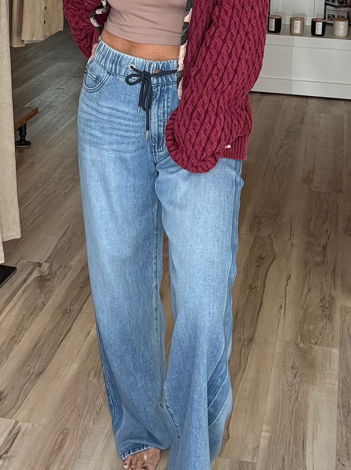 Judy Blue HW Wilhemina Elastic WB & Side Panel