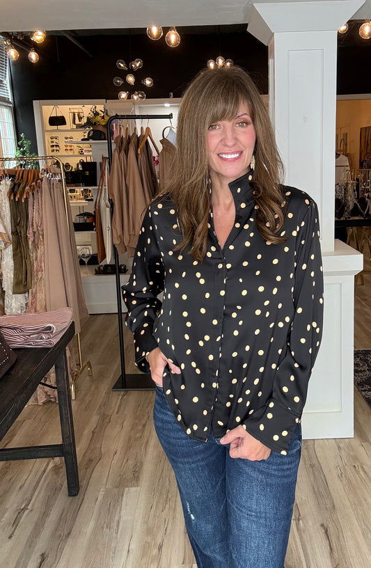 Polka Dot Blouse