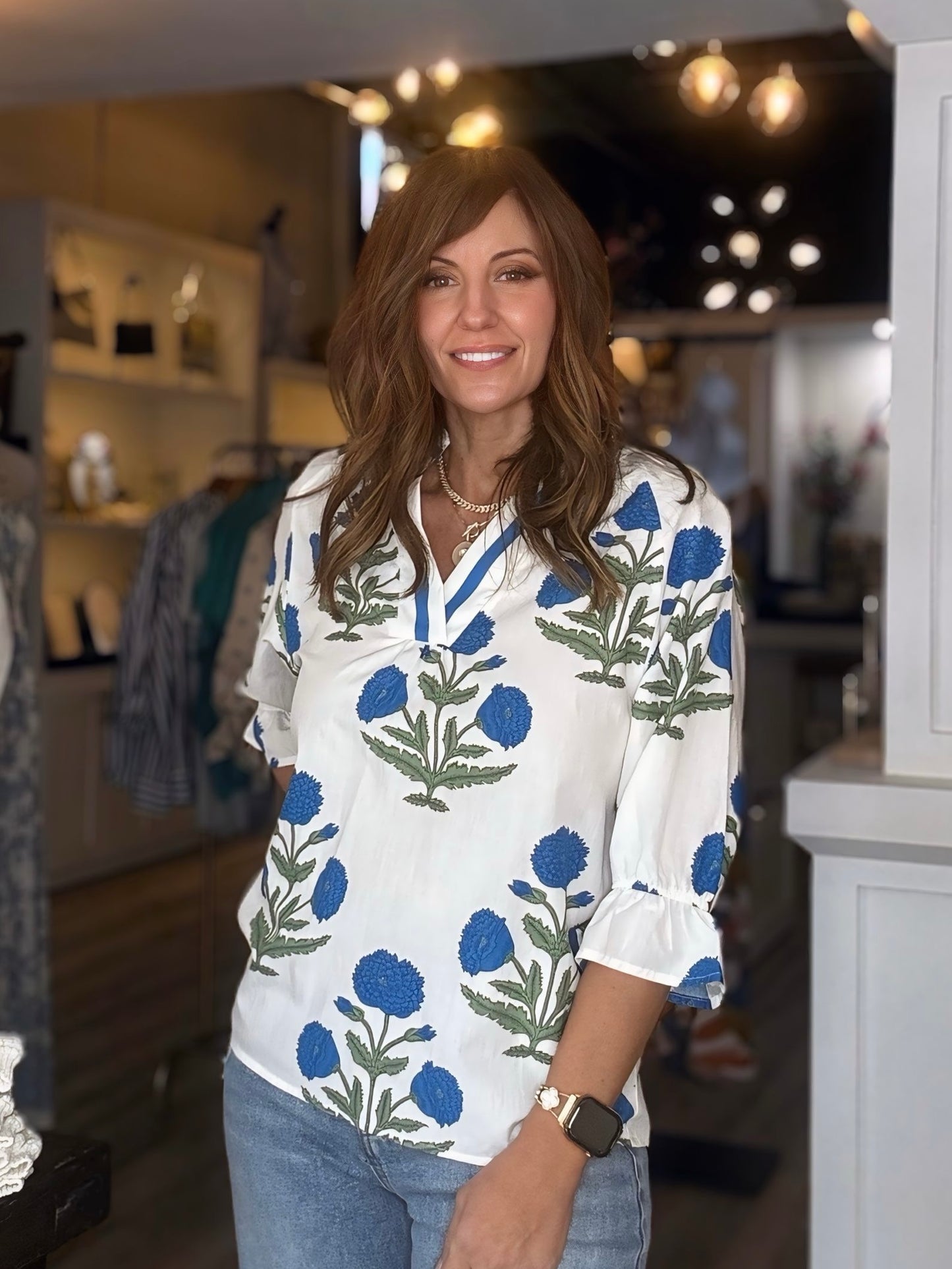 Wild Flower Blouse