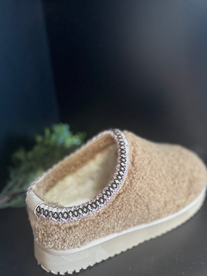 Sleepyhead Tan Shearling by Corkys