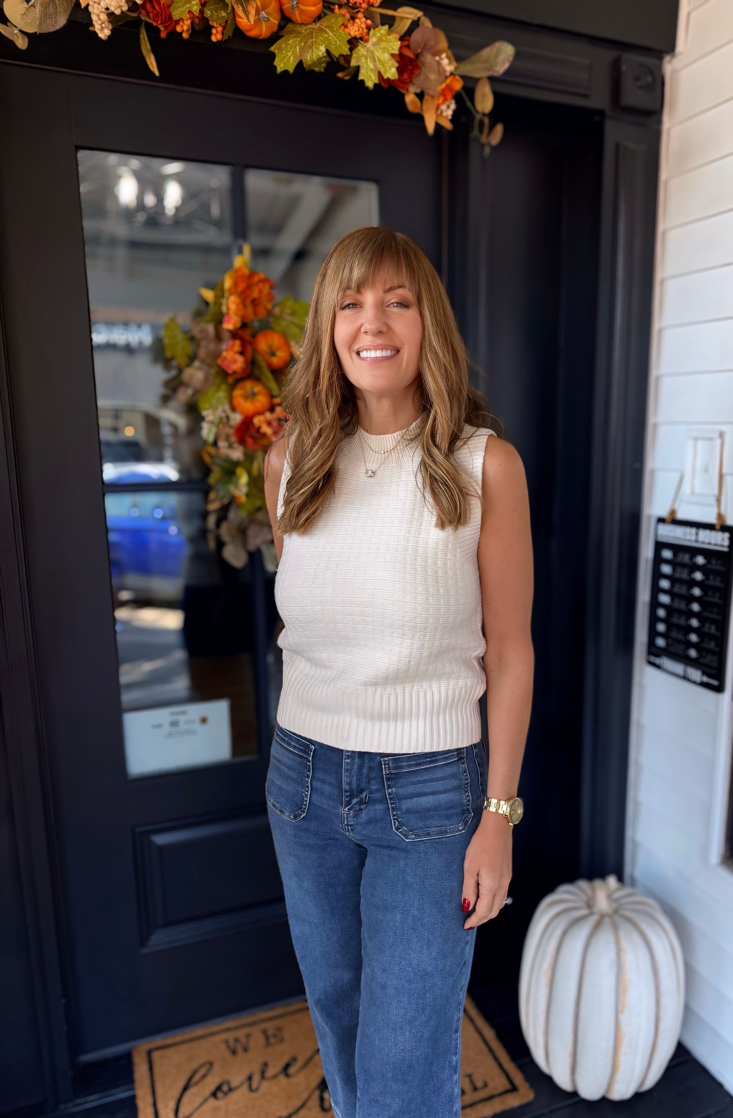 Lenora Sleeveless Sweater