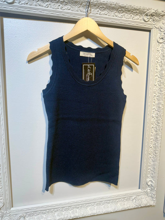 Baylee Scalloped Tank