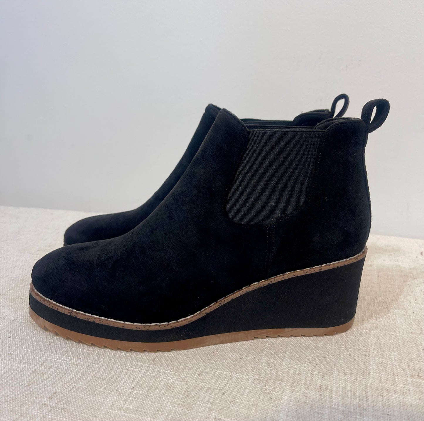 Faux Suede Bootie - GirlFriends Boutique