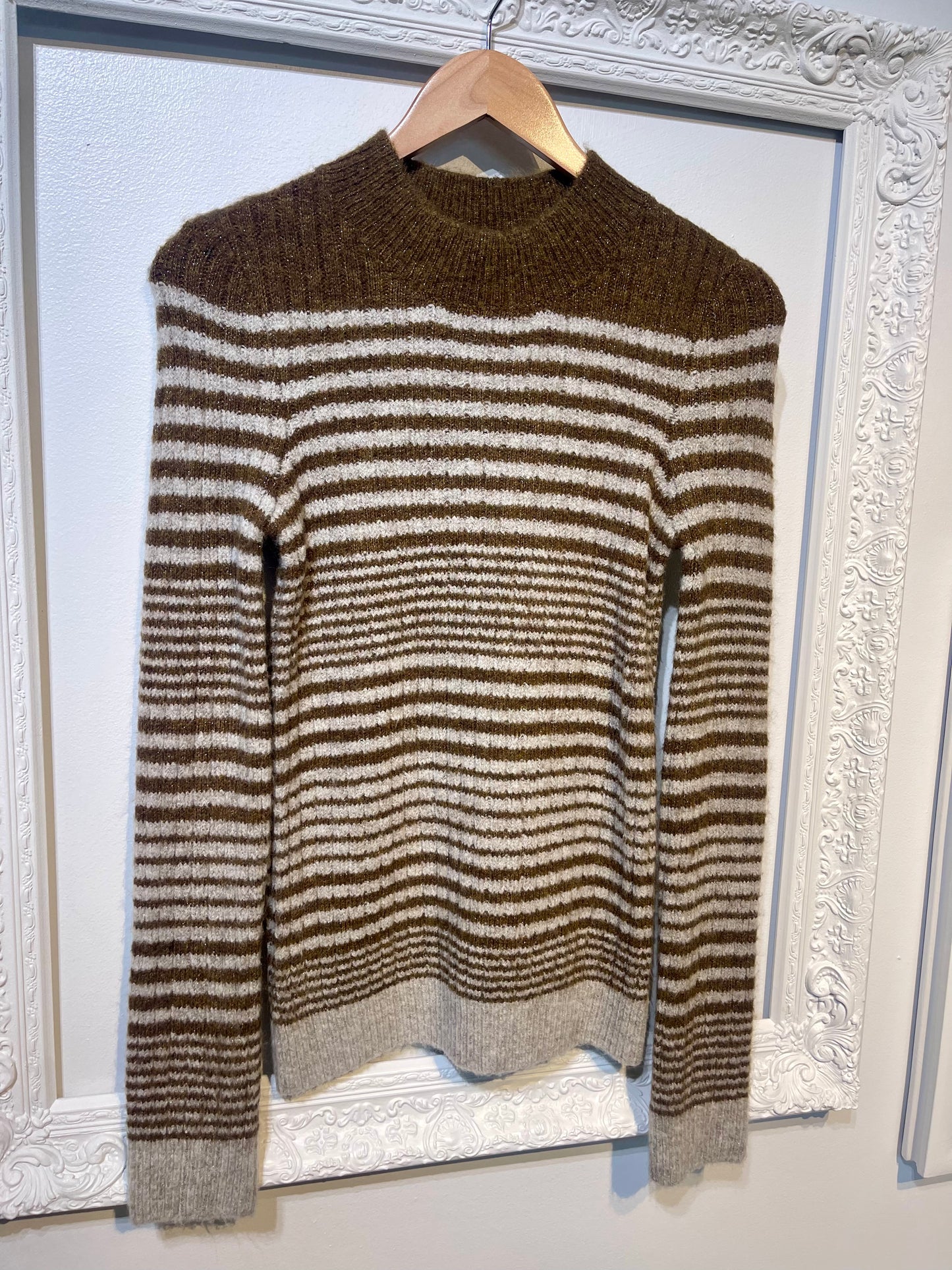 Stipe Sheen Sweater