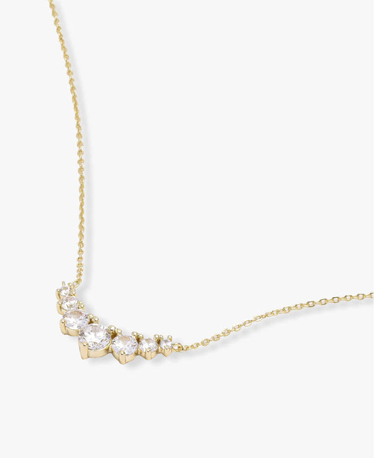 Not Your Basic Multi Stone Pendant Necklace