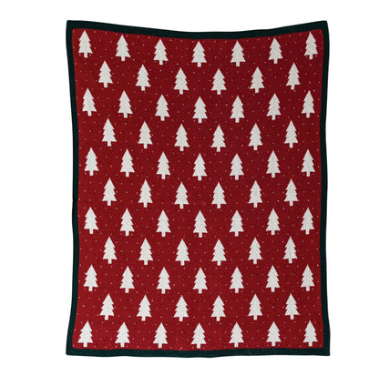Cotton Knit Throw