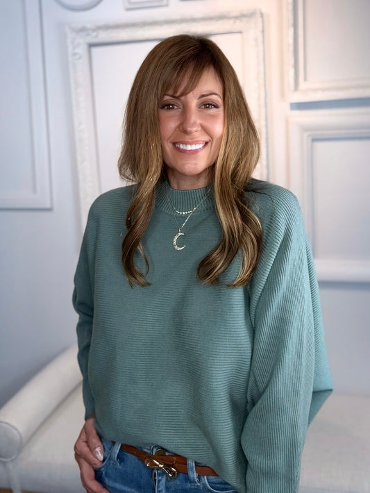 Serena Mock Neck