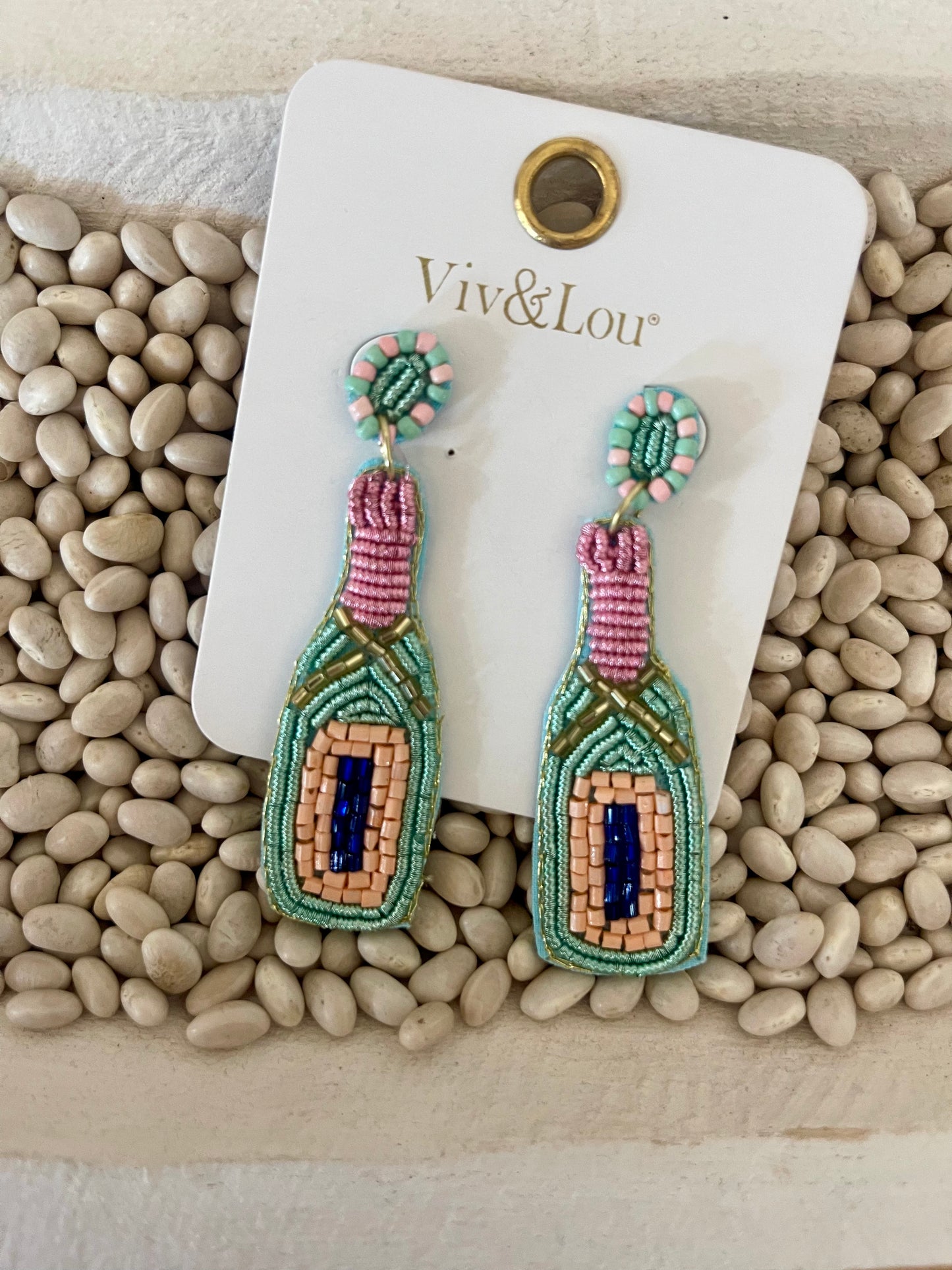 Sip Sip Earrings - GirlFriends Boutique