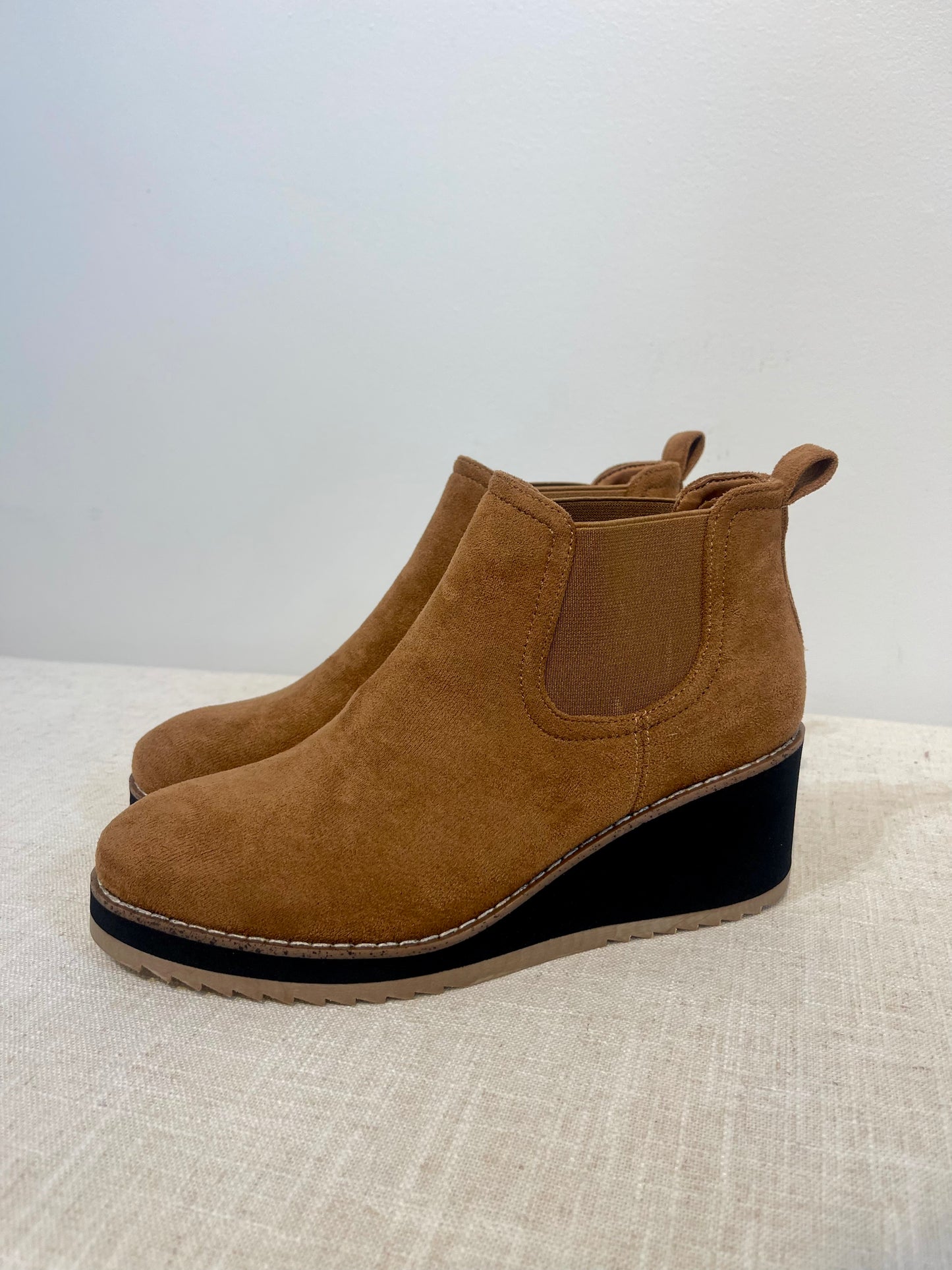 Faux Suede Bootie - GirlFriends Boutique