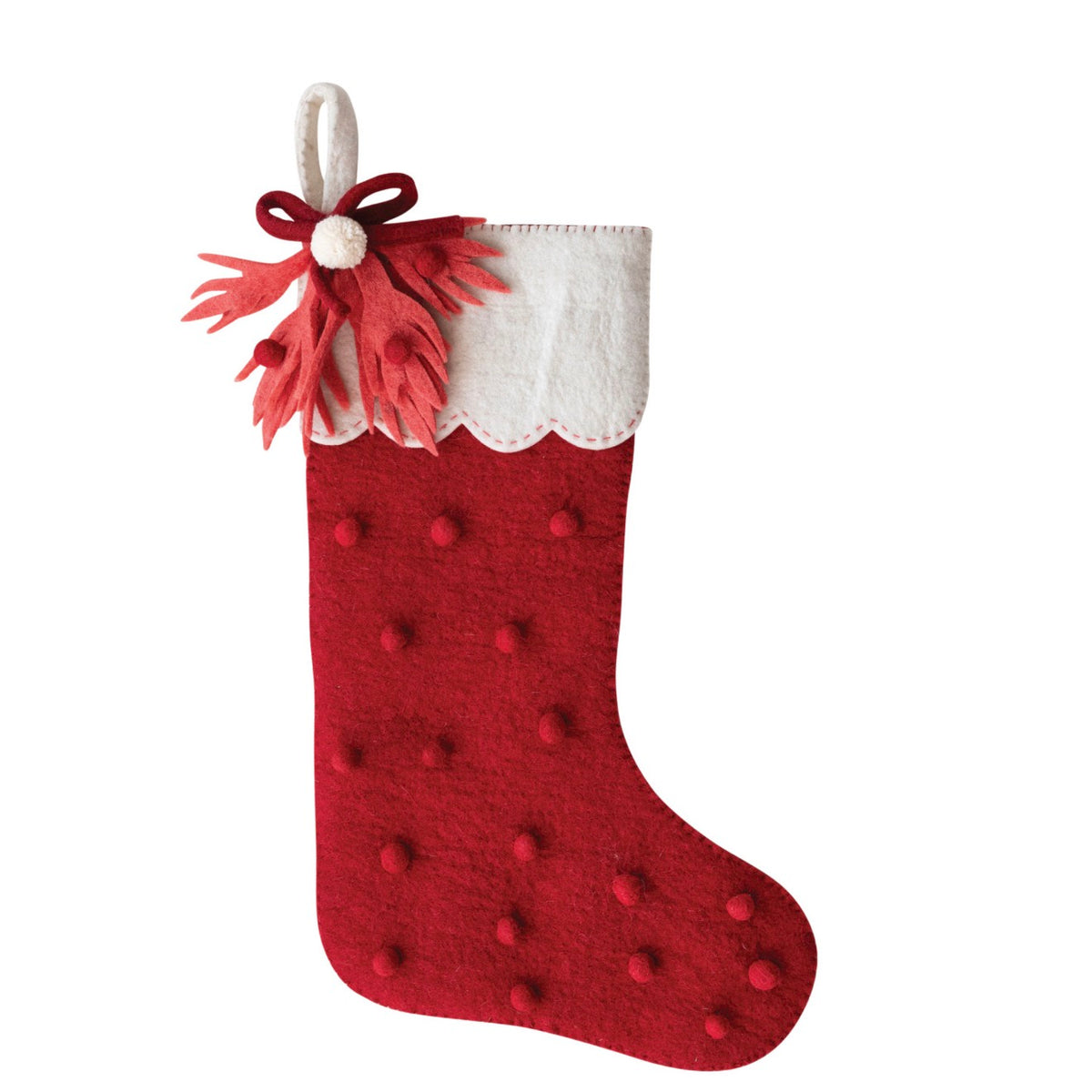 Handmade Wool Felt Stocking