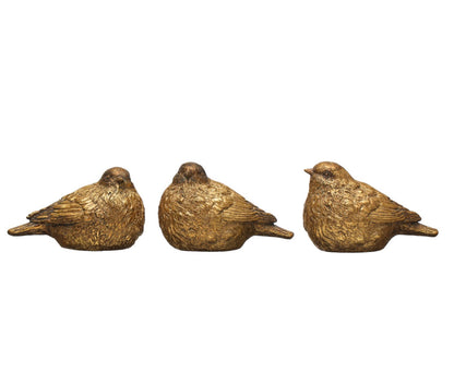 3-1/2"H Resin Bird