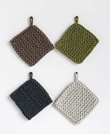 Cotton Crocheted Pot Holder