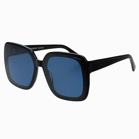 Ella Womens Acetate Sunglasses, Black