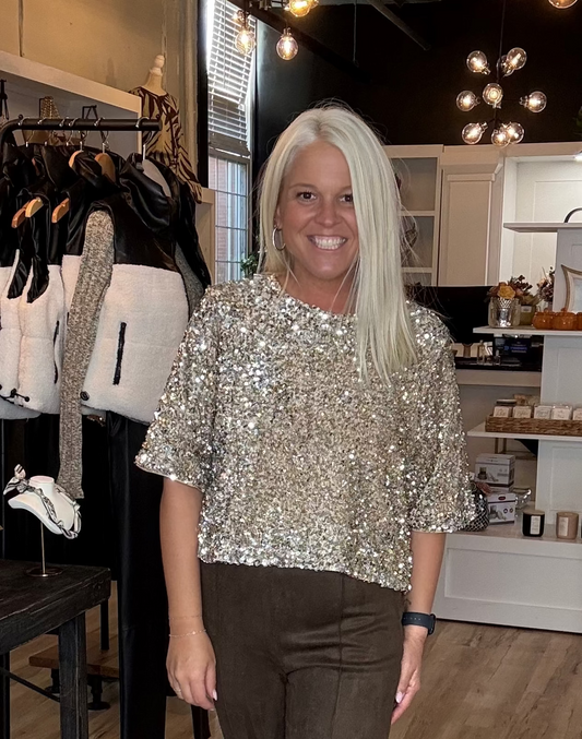 Sequin Top